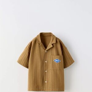 Zara Brown Casual Shirt